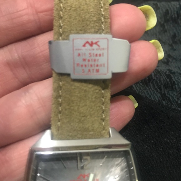 NEW AK Leather All Steel  Chronograph Watch Rare?
